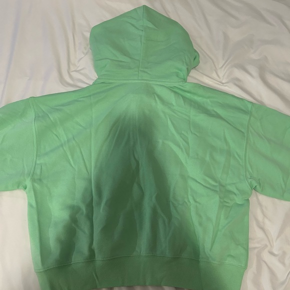 TNA neon green zip up hoodie “airy fleece” - Picture 3 of 3